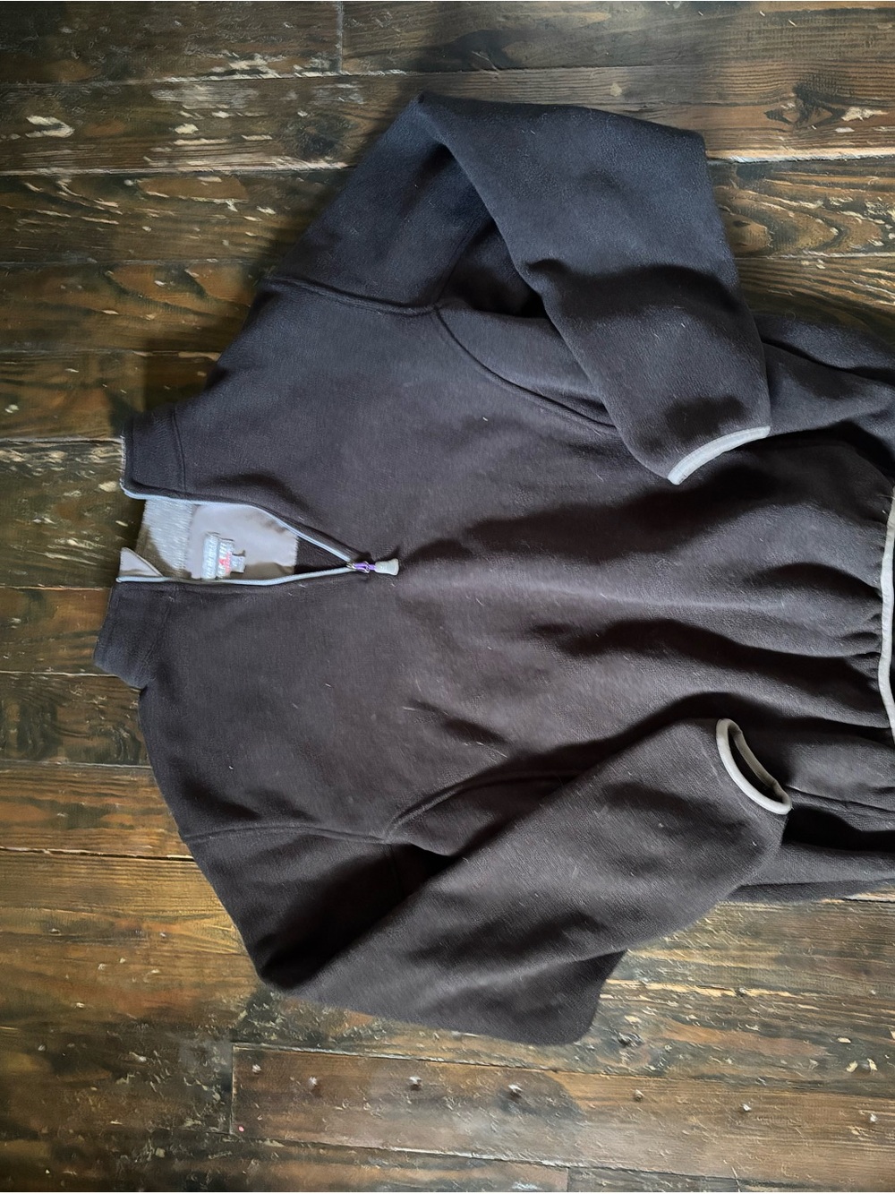 Peter Millar Black Half-Zip Performance Jacket